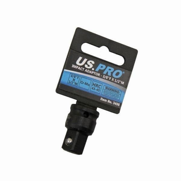US PRO Impact Socket Adapter 3/8" Female To 1/2" Male Step Up Converter CR-MO