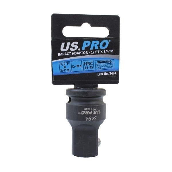 US PRO Impact Socket Adapter 1/2" Female To 3/4" Male Step Up Converter CR-MO