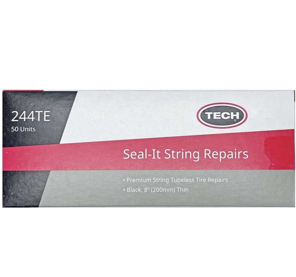 Puncture Repair Tyre Strings 12" Black Thin 305mm Tire Tubeless Strip String
