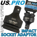 US PRO Impact Socket Adapter 3/4" Female To 1/2" Male Step Down Converter CR-MO