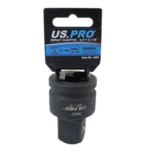 US PRO Impact Socket Adapter 3/4" Female To 1" Male Step Up Converter CR-MO