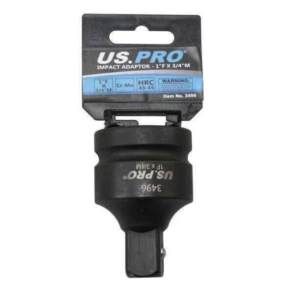 US PRO Impact Socket Adapter 1" Female To 3/4" Male Step Down Converter CR-MO